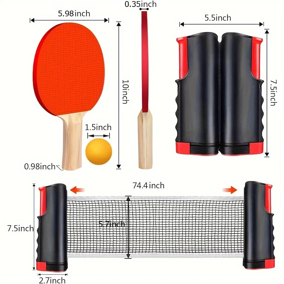 🔥 Limited Time Offer 🏓 NetFlex All-in-One Table Tennis Set – Play Anytime, Anywhere